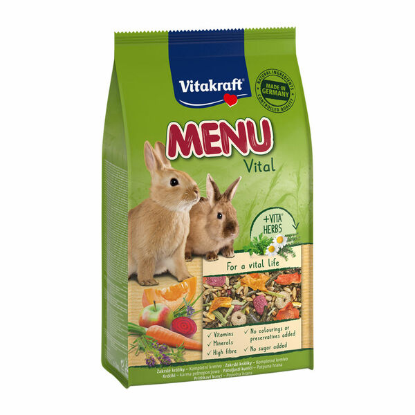 Vitakraft Menu Vital králík 1 kg porovnat ceny