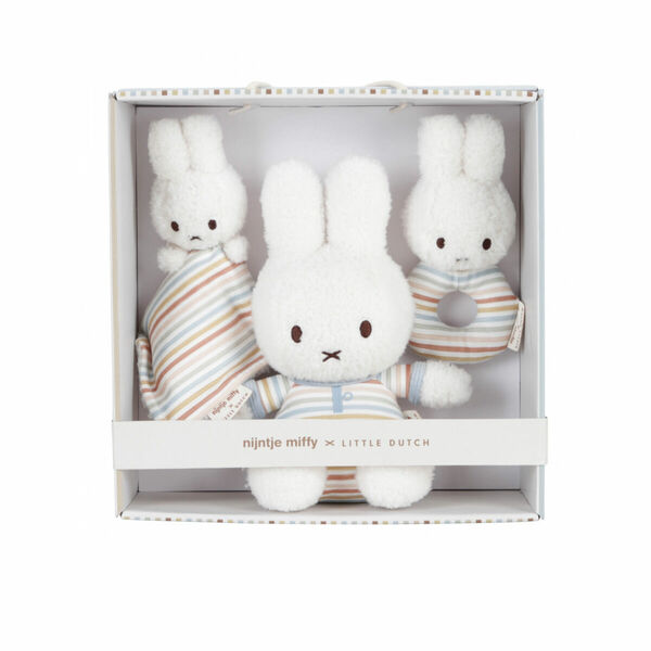 Little Dutch Dárková sada králíček Miffy proužky 3 ks porovnat ceny