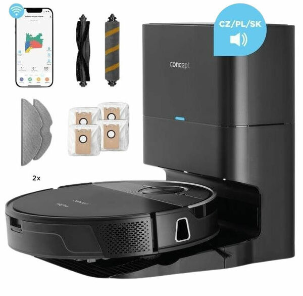Concept VR3550 Robotický vysavač s mopem visiOne 3D porovnat ceny