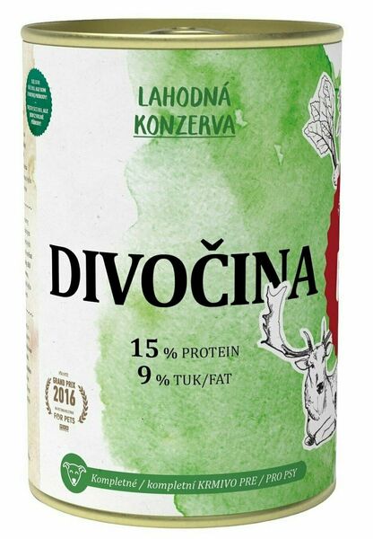 Pet Farm Family Divočina - konzerva pro psy 400 g porovnat ceny