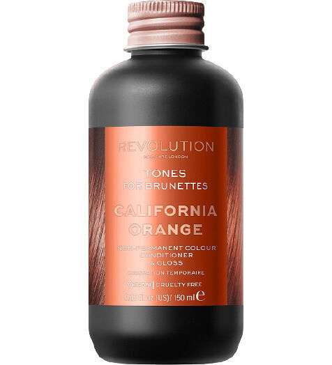 Revolution Haircare Tones for Brunettes Barva na vlasy California Orange 150ml porovnat ceny