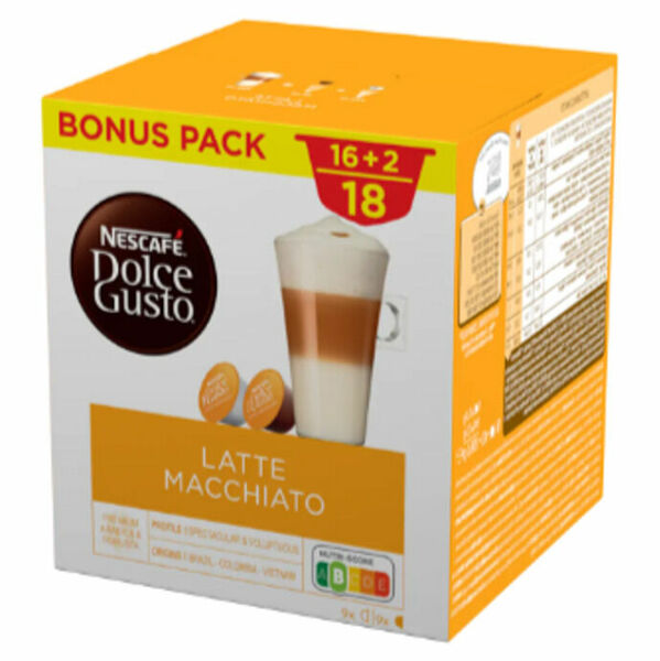 NESCAFÉ Dolce Gusto Latte Macchiato 18 kapslí porovnat ceny