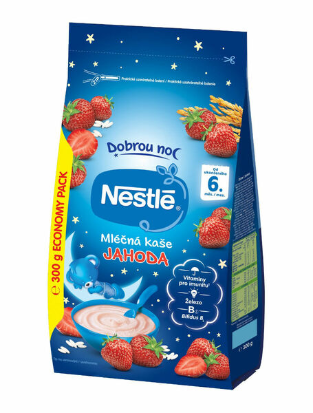 Nestlé Mléčná kaše Dobrou noc jahoda 300 g porovnat ceny