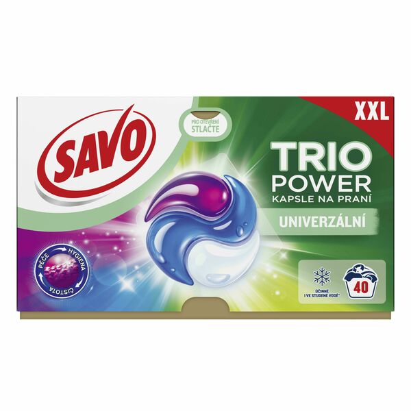 Savo kapsle na praní Univerzální 40 pracích dávek 40 kapslí porovnat ceny