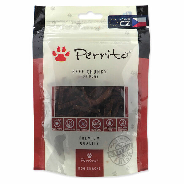 PERRITO Beef chunks pochoutka pro psy 100 g porovnat ceny