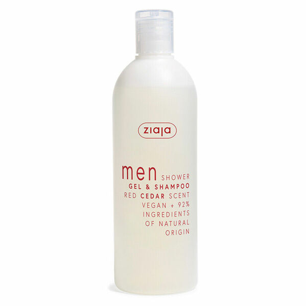 ZIAJA Men Sprchový gel a šampon Red Cedar 400 ml porovnat ceny