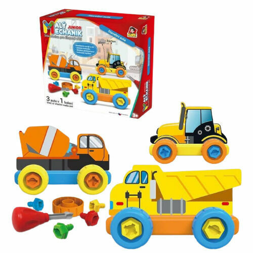 Malý mechanik Junior Stavební auta porovnat ceny