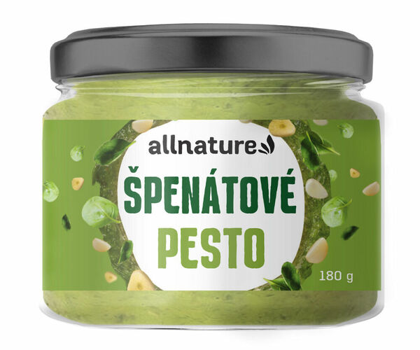 ALLNATURE Špenátové pesto 180 g porovnat ceny