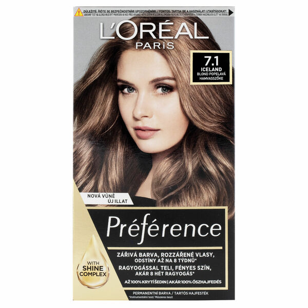 L'Oréal Paris Barva na vlasy Récital Préférence Odstín: 7.1 Island porovnat ceny