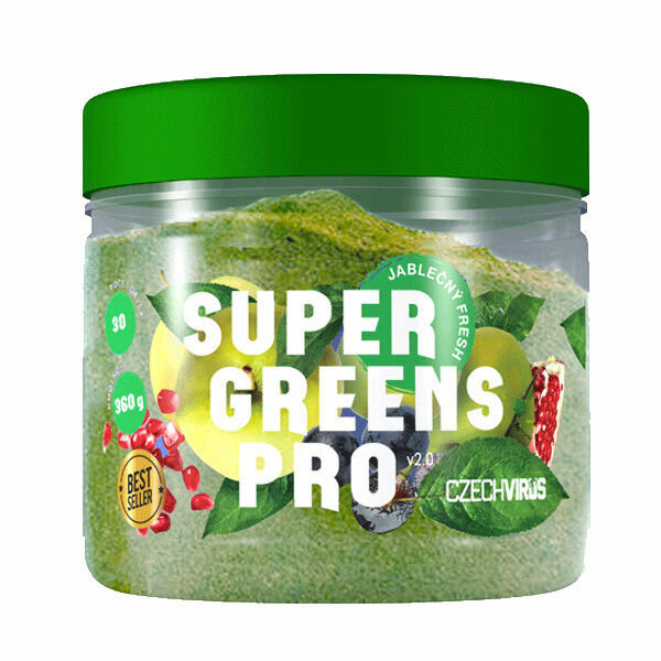 Czech Virus Super Greens PRO Lesní ovoce 330 g porovnat ceny