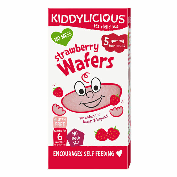 Kiddylicious Oplatky jahodové mini 20g porovnat ceny