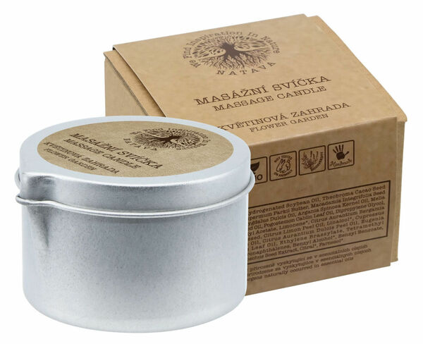 Natava Masážní svíčka Květinová zahrada 60 g porovnat ceny