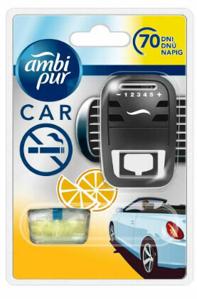 Ambi Pur  AmbiPur Car strojek + Anti-Tobacco 7ml porovnat ceny