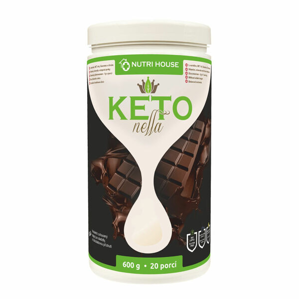 NUTRI HOUSE KETONELLA čokoláda 20 porcí 600 g porovnat ceny