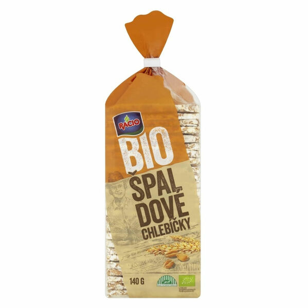 RACIO Špaldové chlebíčky BIO 140 g porovnat ceny