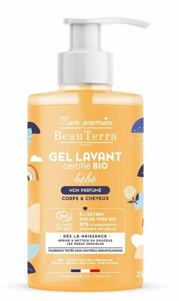 BeauTerra Dětský sprchový gel bez vůně BIO 750 ml porovnat ceny