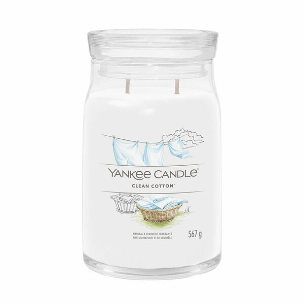 Yankee Candle Vonná svíčka Clean Cotton 567 g porovnat ceny