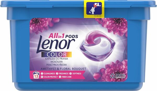 Lenor gelové kapsle All in 1 Color Amethyst 13ks porovnat ceny