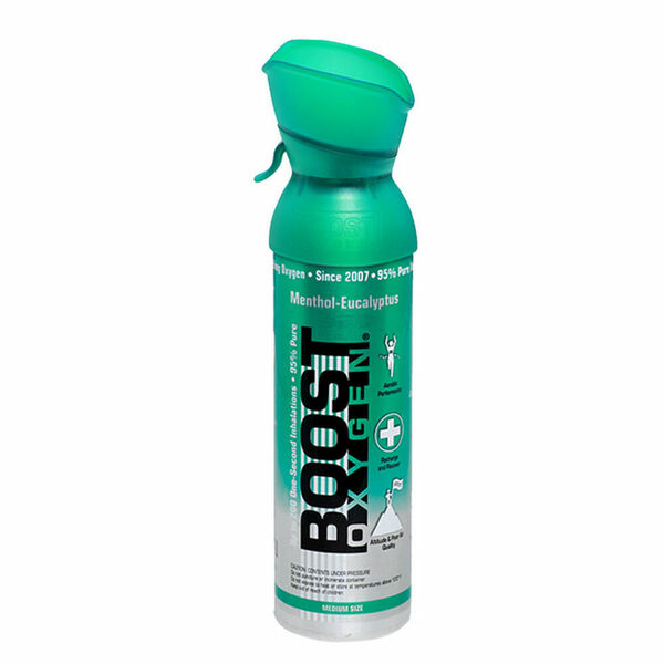 BOOST OXYGEN Menthol eucalyptus inhalační kyslík v plechovce 5 l porovnat ceny