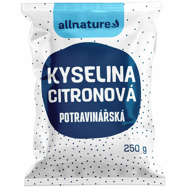ALLNATURE Kyselina citronová 250 g porovnat ceny