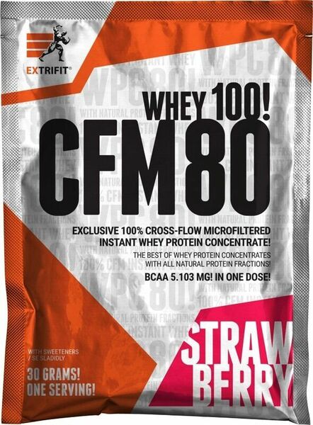 Extrifit CFM Instant Whey 80 30g jahoda porovnat ceny
