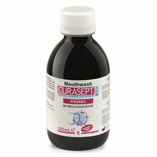 CURASEPT ADS Perio Ústní voda s kyselinou hyaluronovou 0,12% CHX+PVP-VA  200 ml porovnat ceny