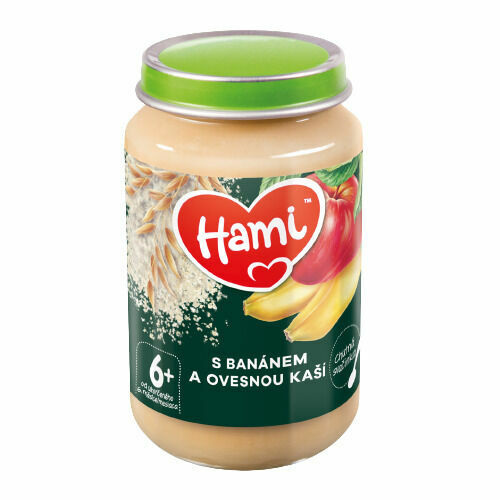 Hami Příkrm s banánem a ovesnou kaší 190 g porovnat ceny