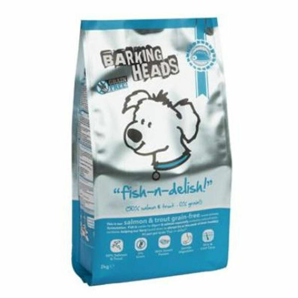BARKING HEADS Fish-n-Delish GRAIN FREE 2 kg porovnat ceny
