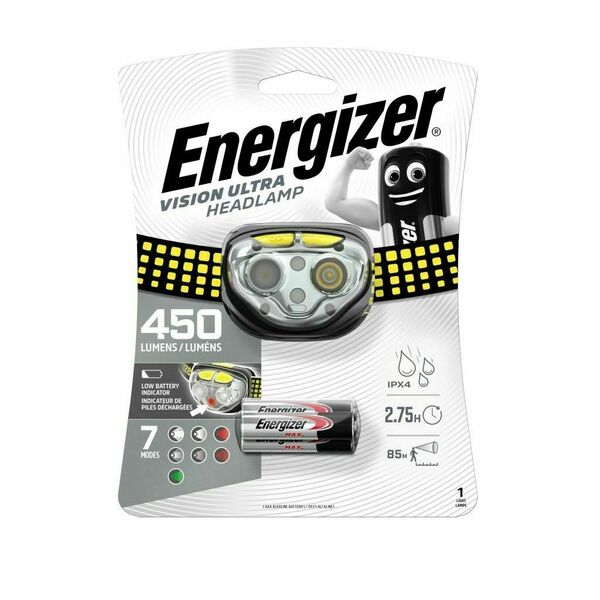 Energizer Headlight Vision Ultra 450lm 3xAAA svítilna 1 ks porovnat ceny