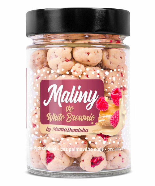 Grizly Maliny ve White Brownie by MamaDomisha 90 g porovnat ceny