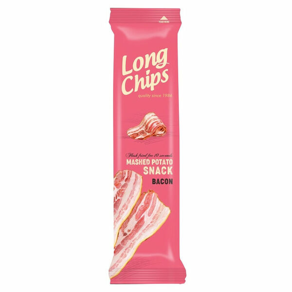 LONG CHIPS Bramborový snack slanina 75 g porovnat ceny