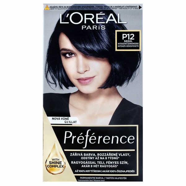 L'Oréal Paris Barva na vlasy Préférence Black Pearls Odstín: P12 Black Blue porovnat ceny