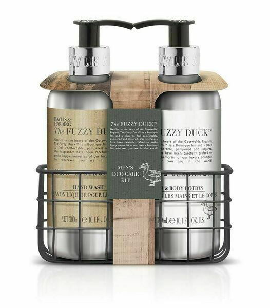 Baylis & Harding Sada péče o tělo pro muže The Fuzzy Duck Men's Hemp & Bergamot 2 ks porovnat ceny