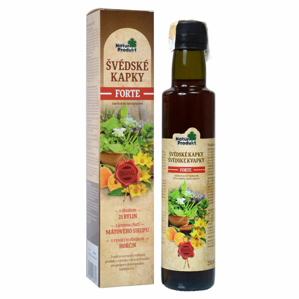 Naturprodukt Švédské kapky Forte 250 ml porovnat ceny