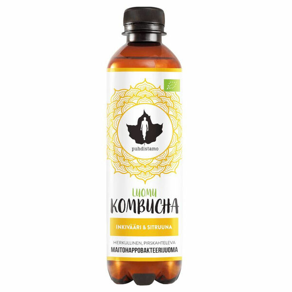 Puhdistamo Kombucha BIO 370ml zázvor-citrón porovnat ceny