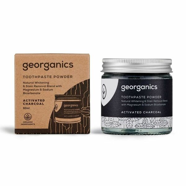 Georganics Aktivní uhlí zubní prášek 60 ml porovnat ceny