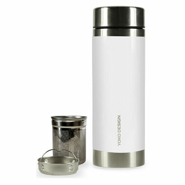 YOKO Design termoska se sítky na louhování čaje bílá 350 ml porovnat ceny
