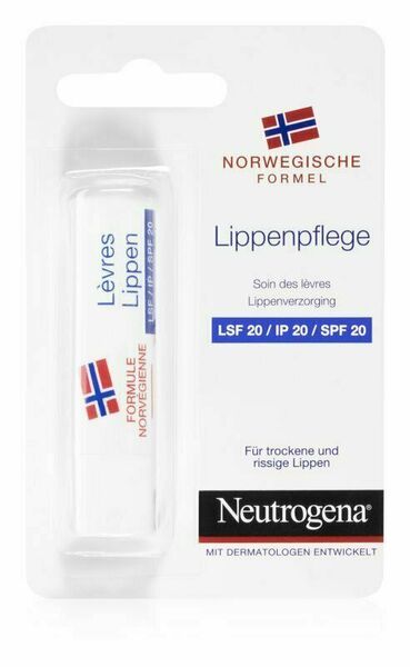 NEUTROGENA tyčinka na rty s blistrem SPF 20 4.8g porovnat ceny