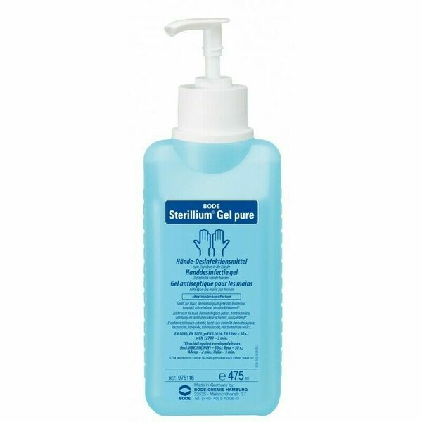 BODE Sterillium Gel pure 475ml s pumpičkou porovnat ceny
