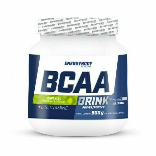 Energybody BCAA Drink 500g kiwi + sportovní lahev ZDARMA porovnat ceny