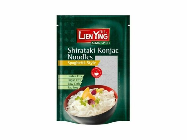 Lien Ying Bio Konjakové těstoviny tvar spaghetti Shirataki 270g porovnat ceny