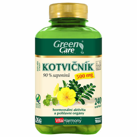 VitaHarmony, s.r.o.  VitaHarmony XXL Kotvičník 500 mg 90% saponinů - 240ks porovnat ceny