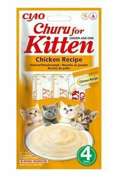 Churu Cat Kitten Chicken Recipe 4x14g porovnat ceny