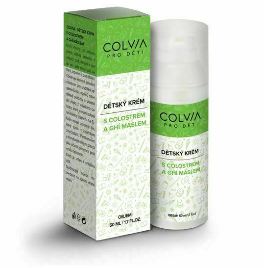 COLVIA Dětský krém s colostrem a ghí máslem 50 ml porovnat ceny