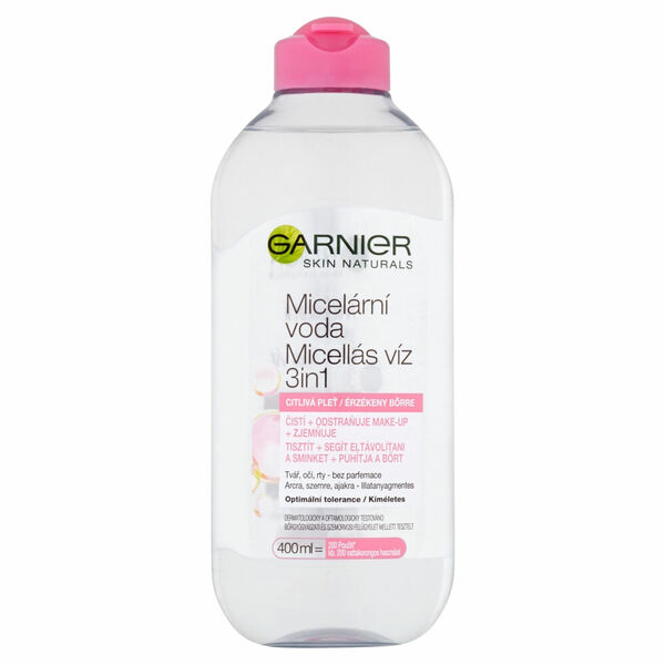 GARNIER Skin Naturals Micelární voda pro citlivou pleť 3v1 400 ml porovnat ceny