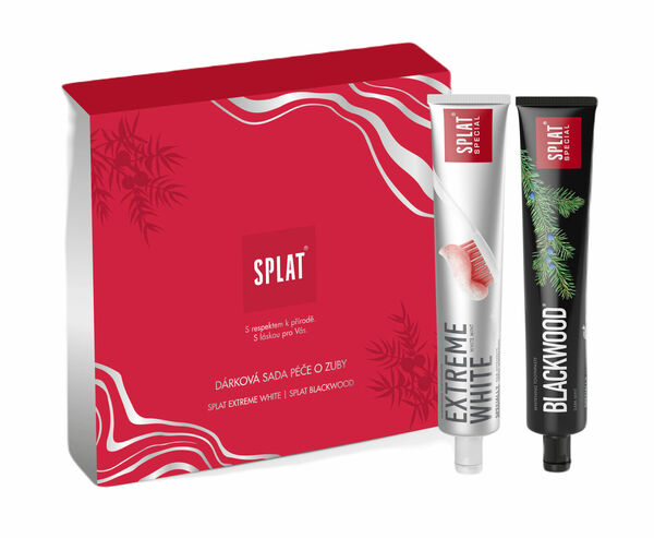 II. jakost Splat Dárková sada Blackwood a Extreme White 2 x 75 ml porovnat ceny