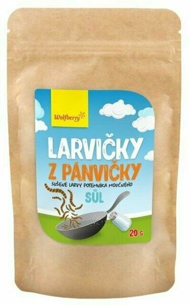 Wolfberry Cvrčci z pánvičky - sůl 20 g porovnat ceny