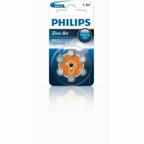 Baterie do naslouchadel PHILIPS ZA13B6A/00 6ks porovnat ceny