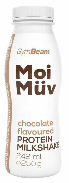 GymBeam MoiMüv Protein Milkshake čokoláda 242ml porovnat ceny