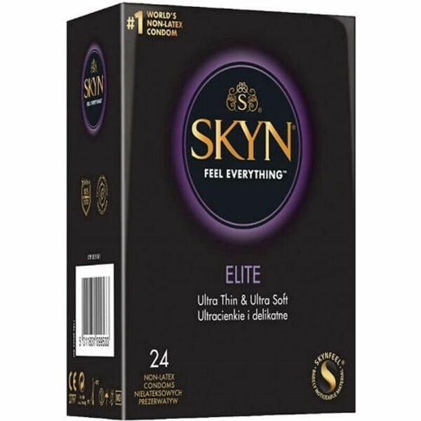 SKYN Elite – bezlatexové ultra tenké kondomy (24 ks) porovnat ceny